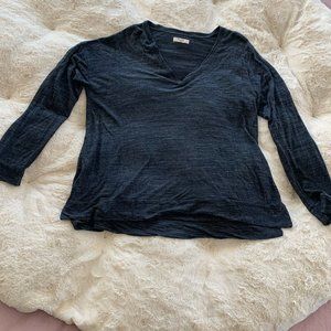 Madewell Long Sleeve Flowy Top